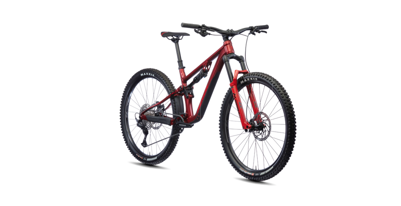 Merida - One-Forty 500 Full Suspension Trail Bike in Red-1